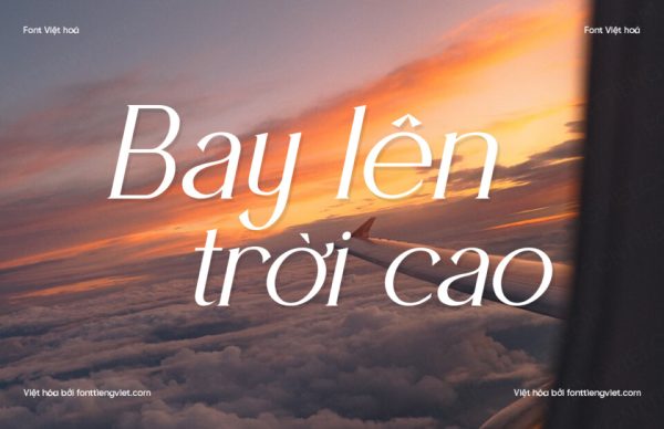 Font Việt hóa 1FTV VIP Vocago Italic