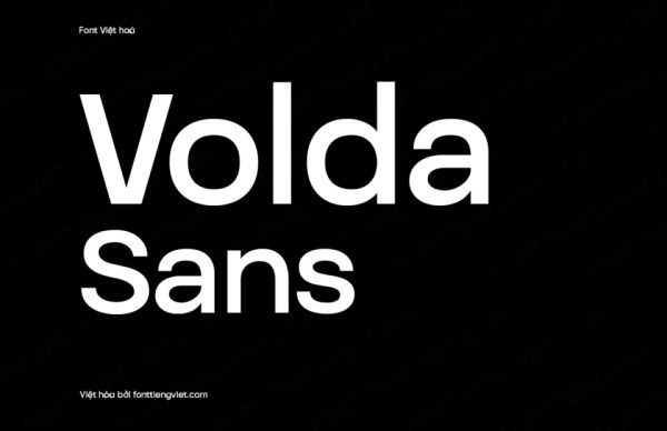 Font Việt hóa 1FTV VIP Volda Sans