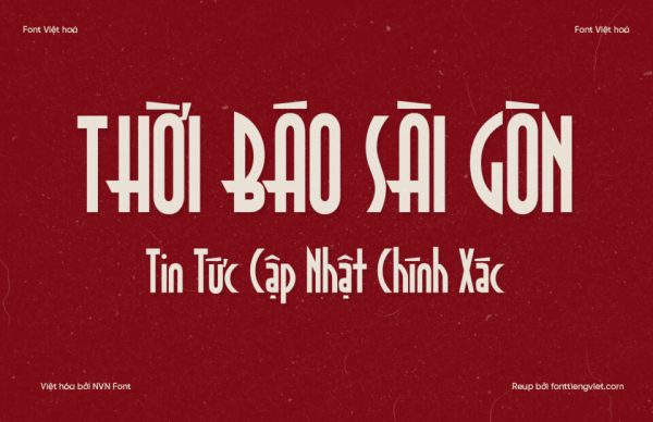 Font Việt hóa NVN Astrud