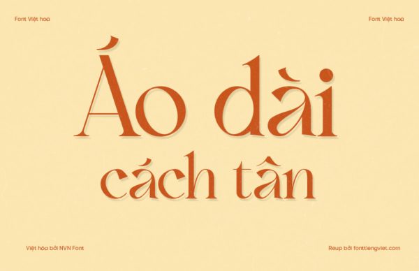 Font Việt hóa NVN Bon Foyage