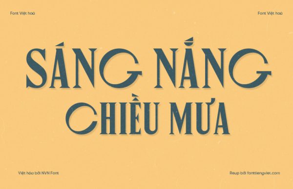 Font Việt hóa NVN Canopee