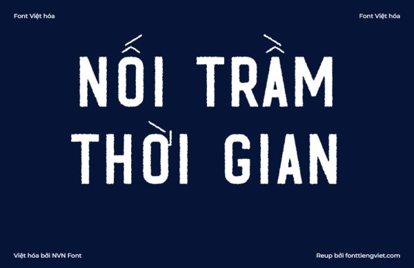 Font Việt hoá NVN Southland Sans Distort Reg