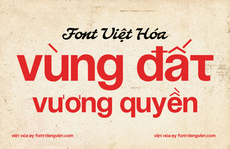 Font Việt hóa 1FTV VIP Soyuz Grotesk 1 Font Việt hóa 1FTV VIP Soyuz Grotesk