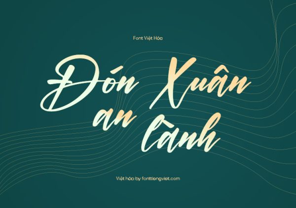 Font Việt hóa 1FTV VIP Dita & Rusta – Tết