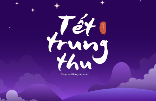 Font Việt hóa LNTH DeBorstel Brush – Font trung thu