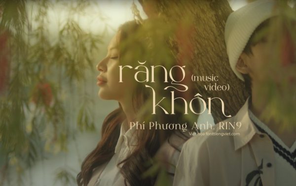 Font việt hòa 1FTV dùng cho MV ca nhạc 1