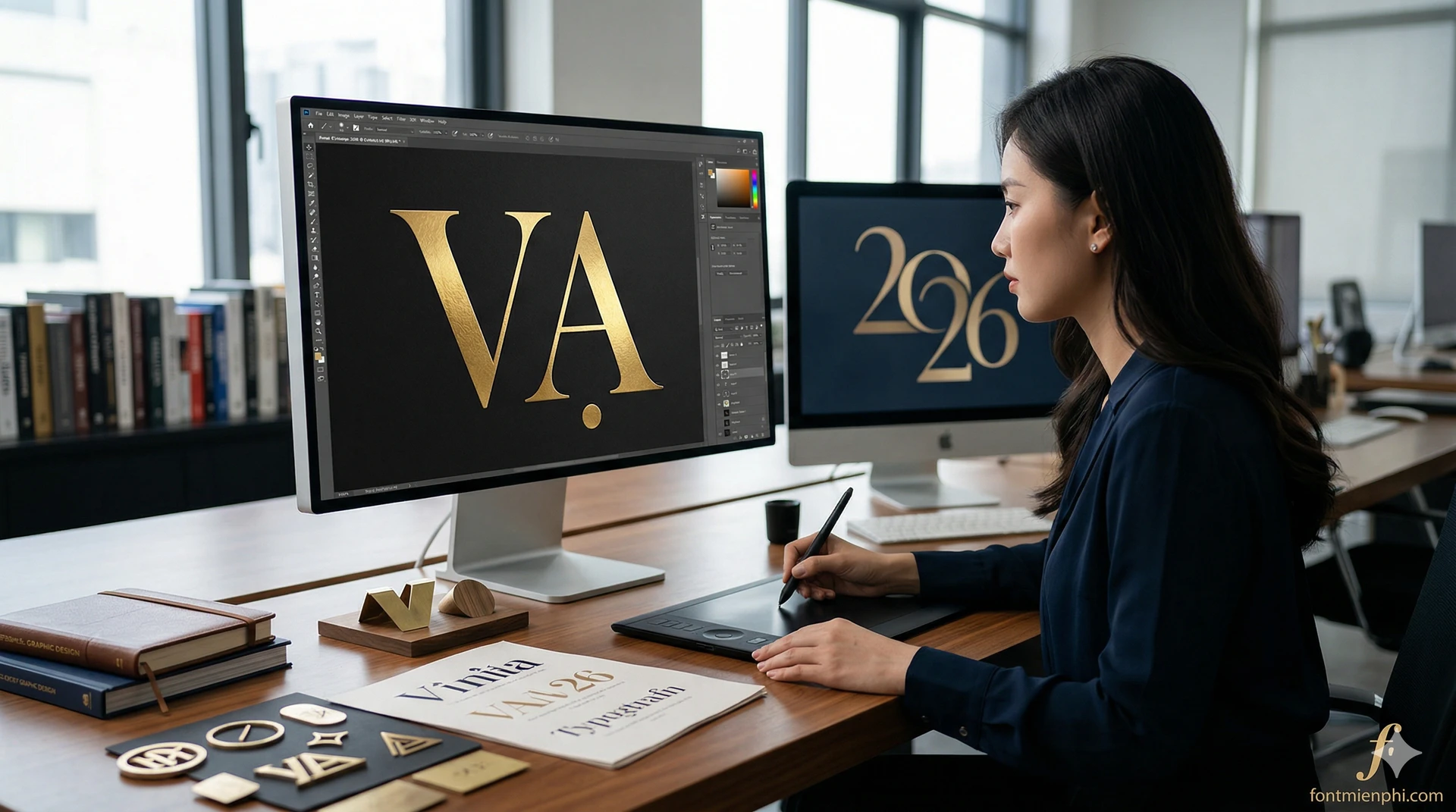 15 Font Chu Viet Hoa Sang Trong 2026 Phu Hop Thiet Ke Logo Cao Cap anh 1