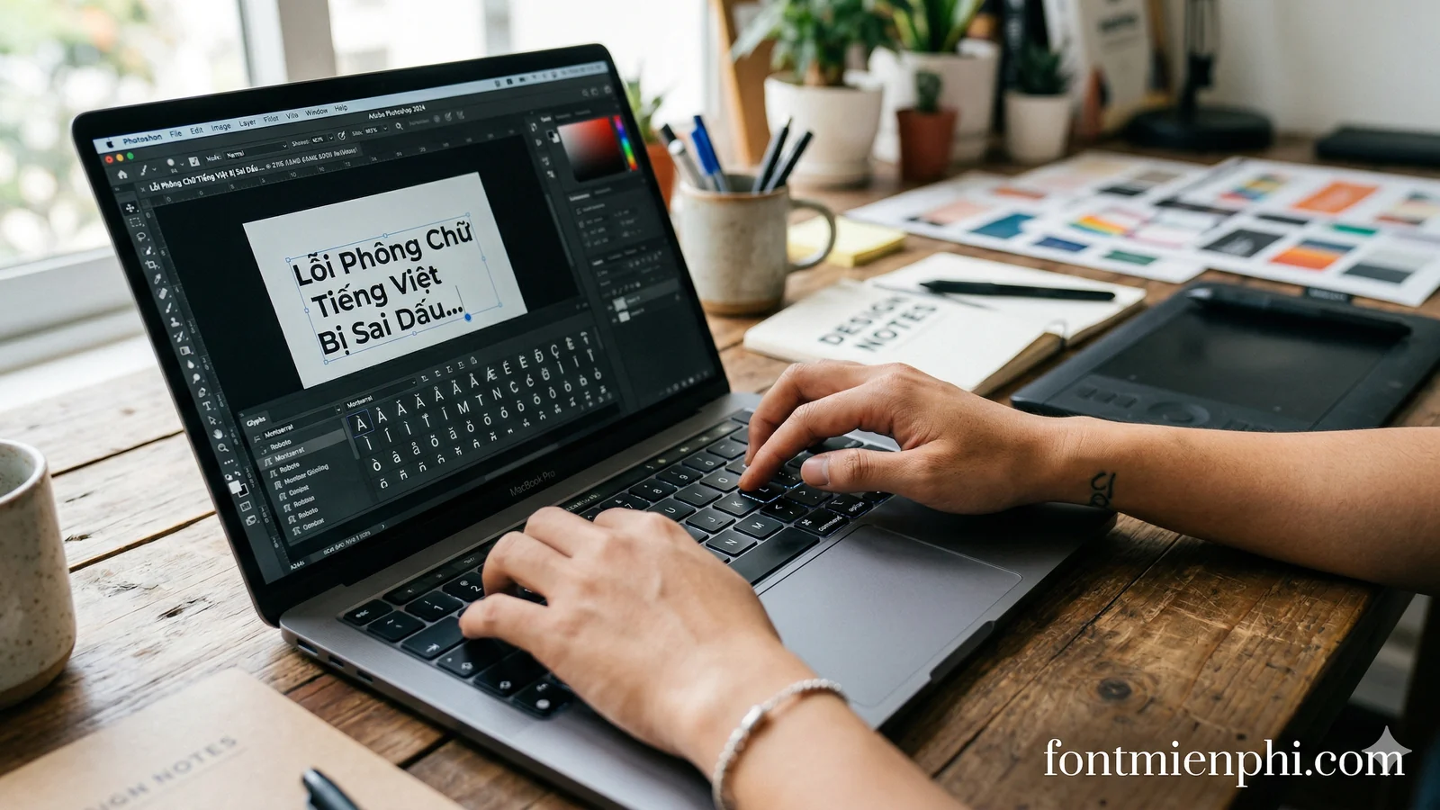 Cách Fix Lỗi Font Tiếng Việt Bị Sai Dấu Trong Photoshop Và Illustrator - anh 3