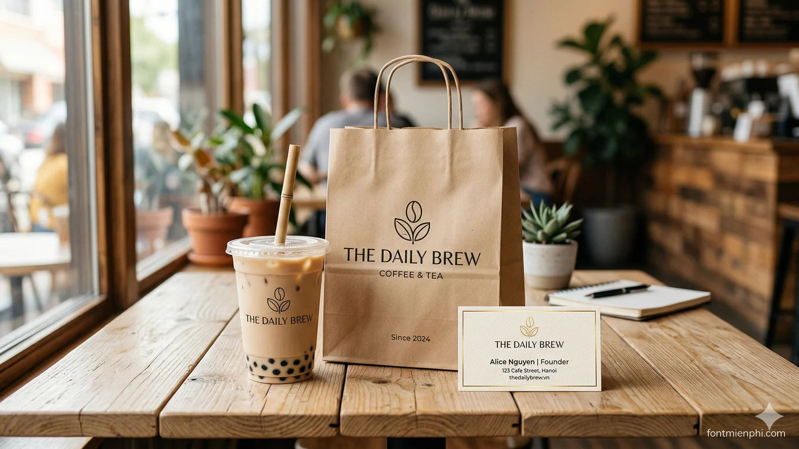 Font Chữ Phù Hợp Cho Quán Cafe Trà Sữa Giúp Thiết Kế Thu Hút Khách - anh 5