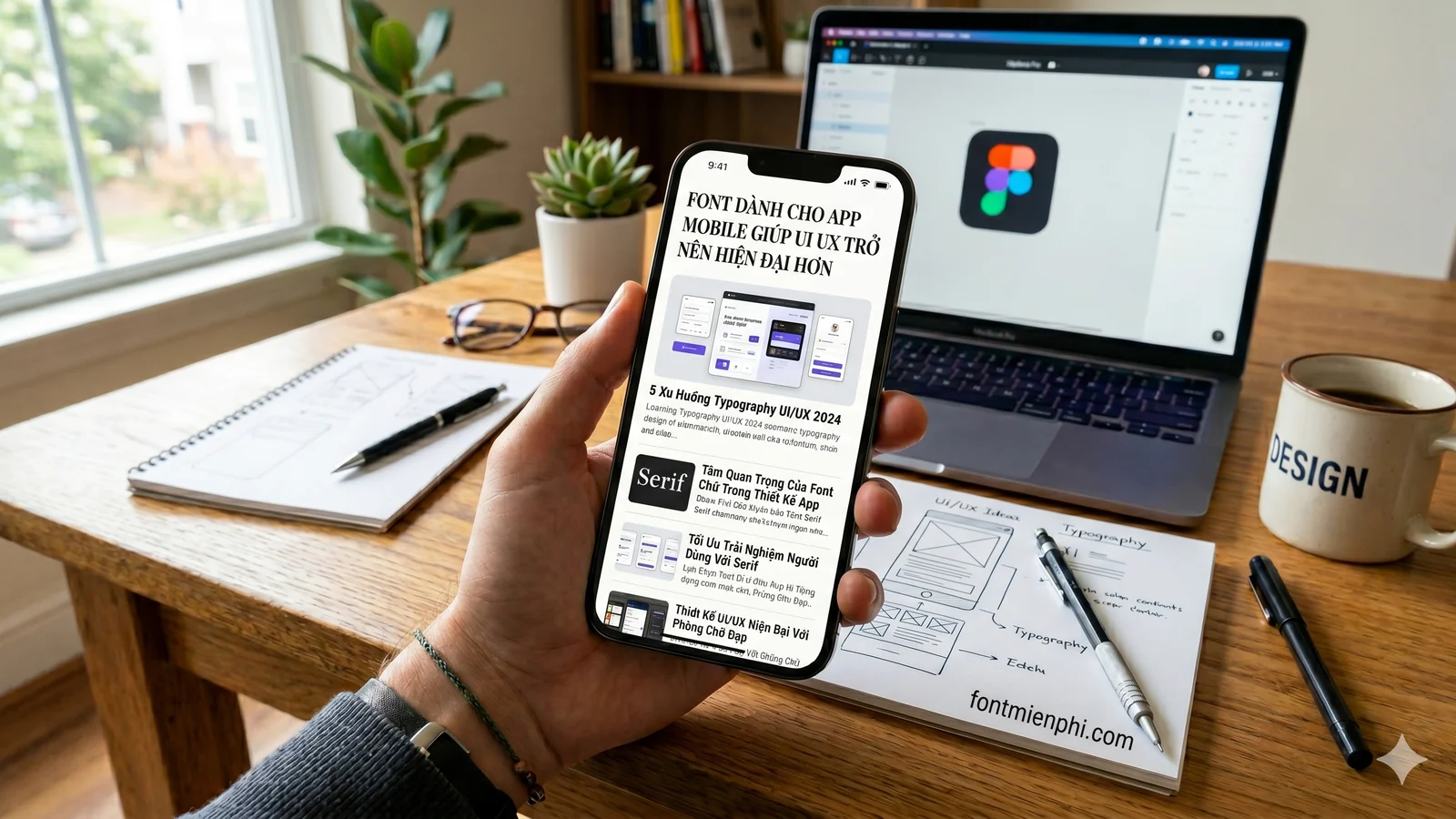 Font Dành Cho App Mobile Giúp UI UX Trở Nên Hiện Đại Hơn - anh 1