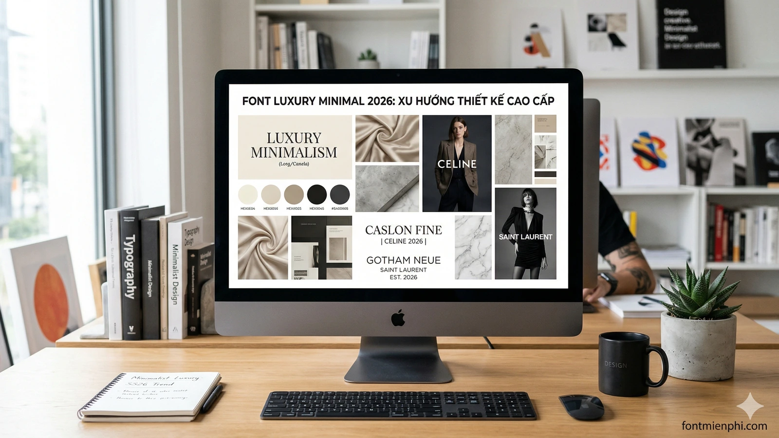 Font Luxury Minimal 2026 Xu Hướng Thiết Kế Cao Cấp Đang Lên Ngôi - anh 1