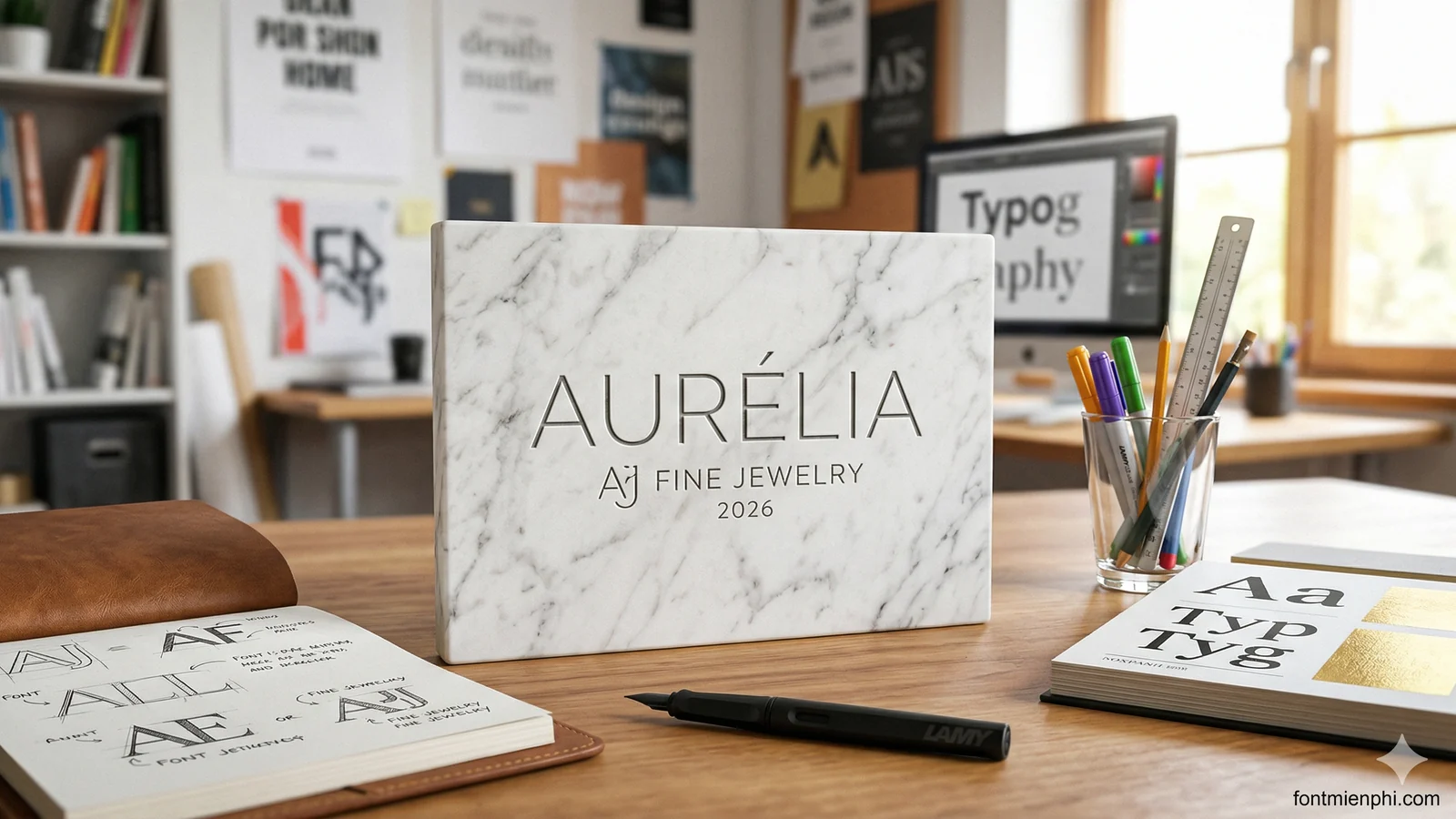 Font Luxury Minimal 2026 Xu Hướng Thiết Kế Cao Cấp Đang Lên Ngôi - anh 2