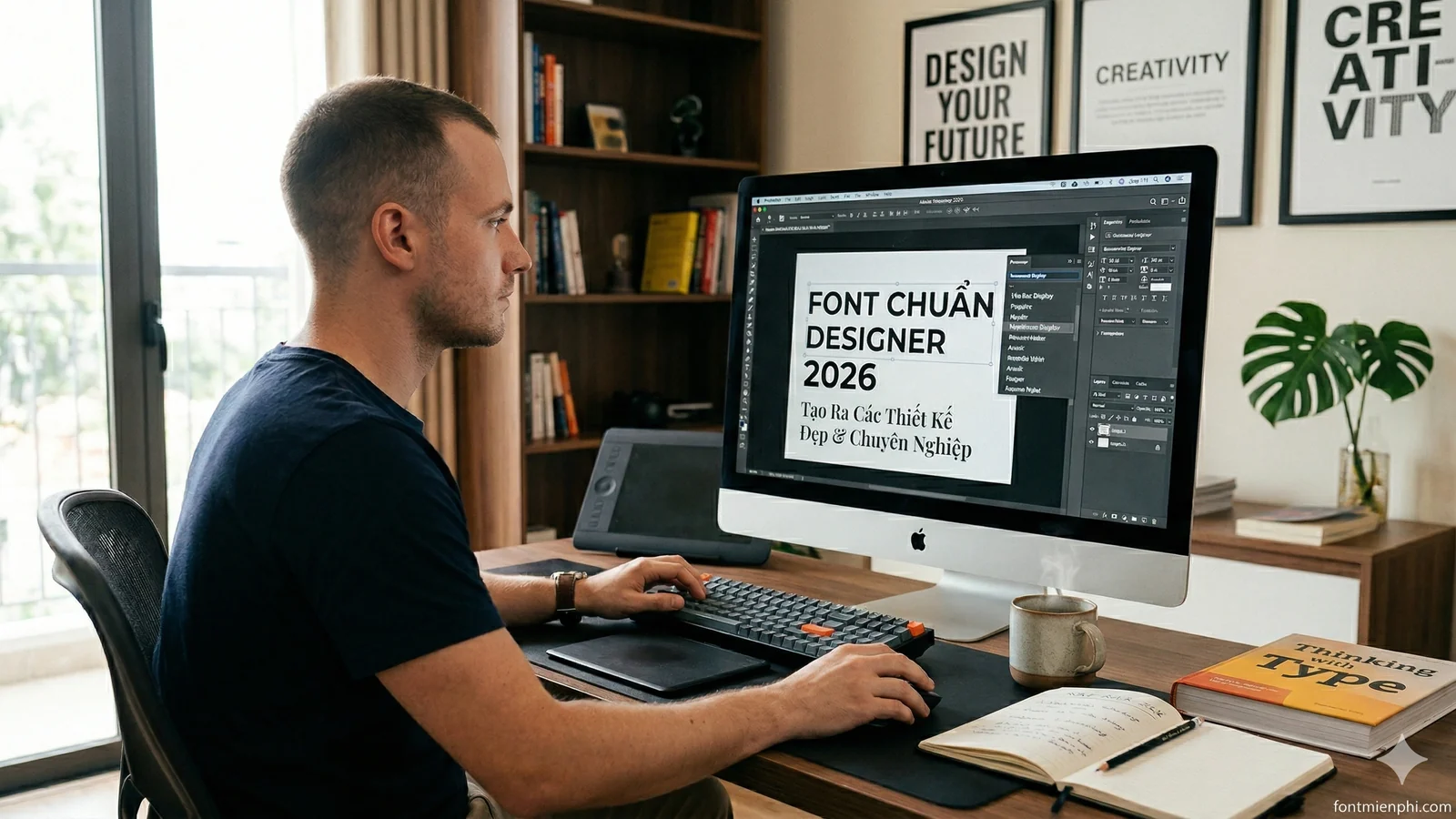 Hướng Dẫn Sử Dụng Font Trong Photoshop Chuẩn Designer 2026 - anh 3