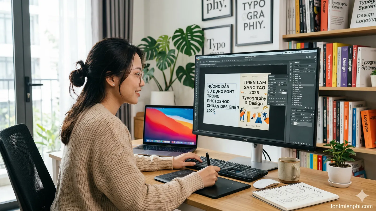 Hướng Dẫn Sử Dụng Font Trong Photoshop Chuẩn Designer 2026 - anh 4