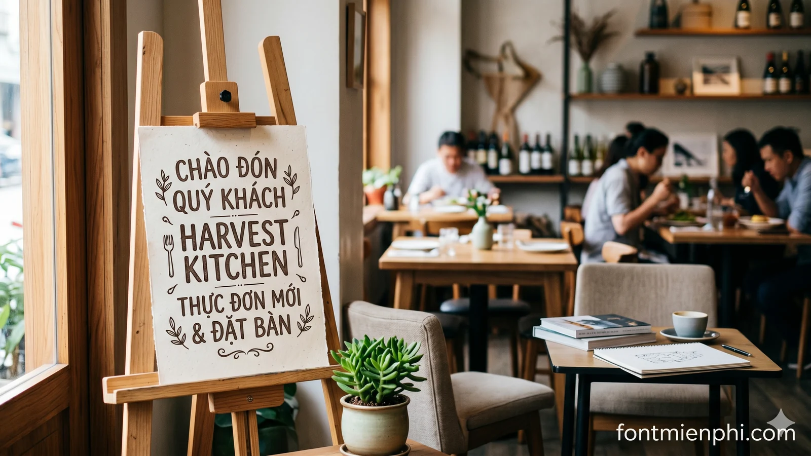 Top Font Nhà Hàng Đẹp Nhất 2026 Dùng Cho Menu Và Poster - anh 3