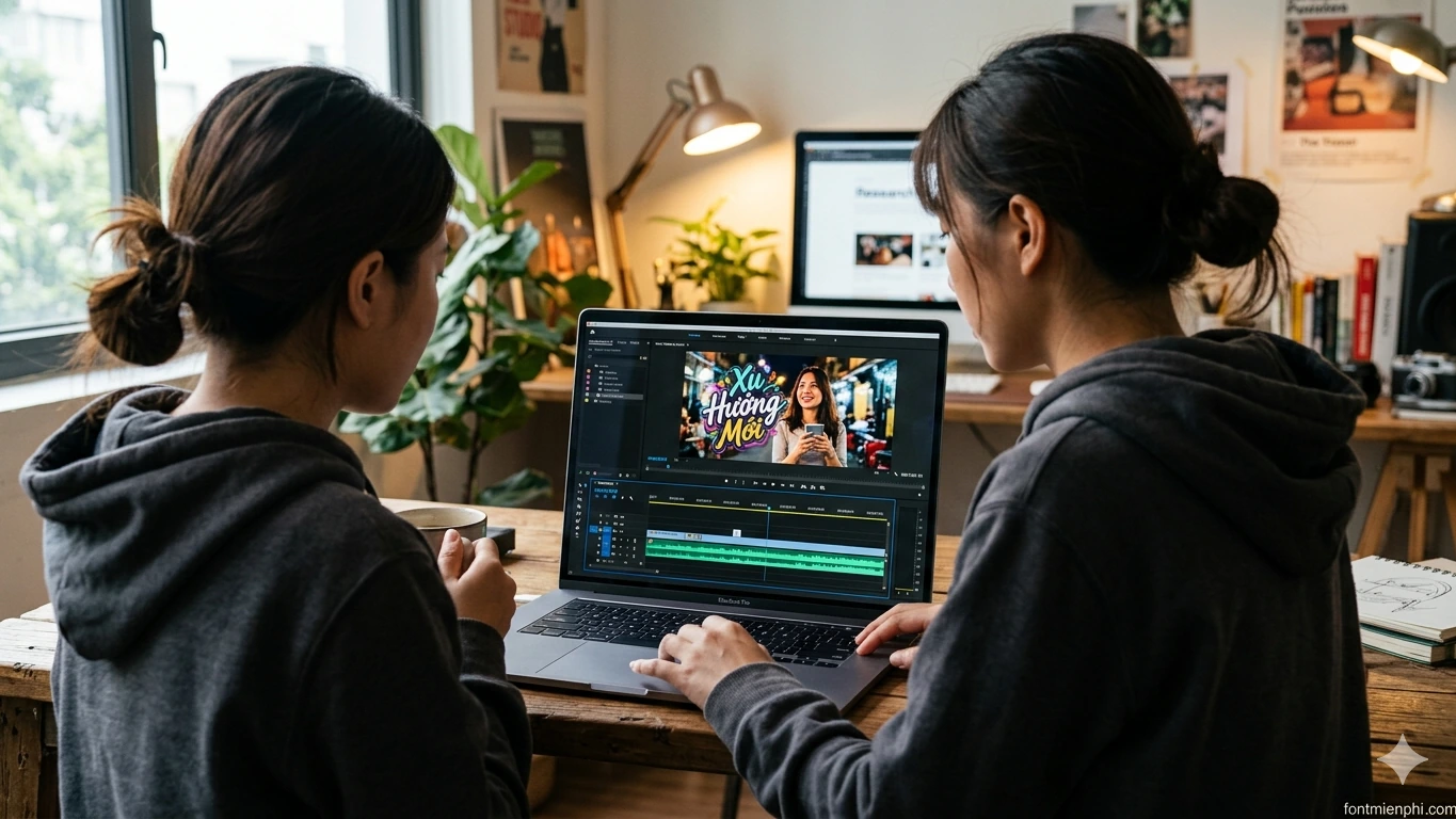 Top Font Việt Hóa Dùng Cho Video TikTok Reels Viral 2026 - anh 2