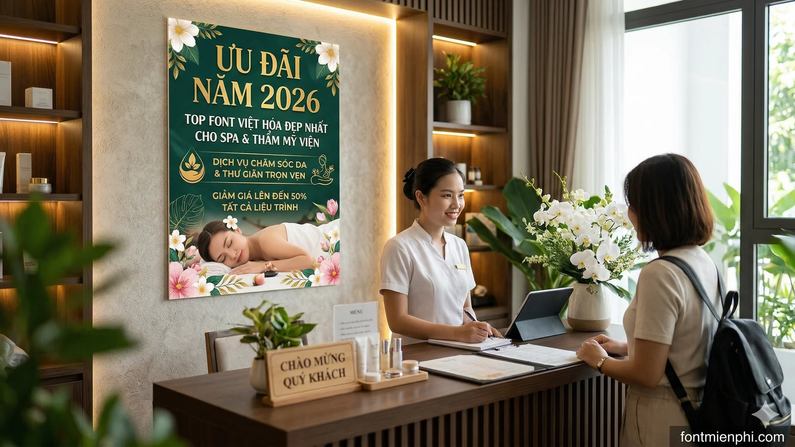 Top Font Việt Hóa Đẹp Nhất Cho Spa Và Thẩm Mỹ Viện 2026 - anh 2