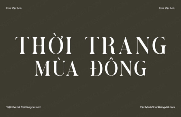 Font Việt hóa 1FTV VIP Brovile