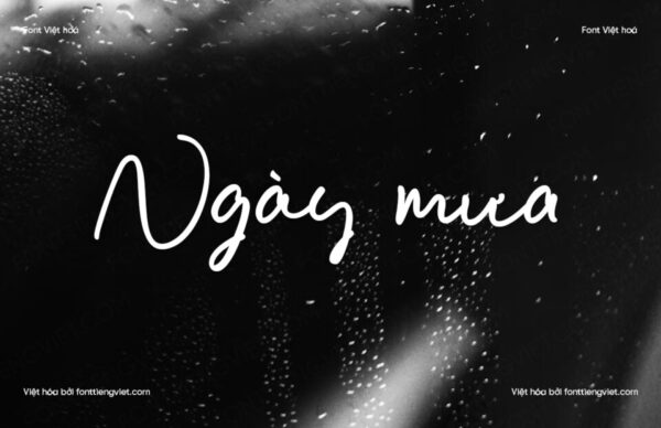 Font Việt hóa 1FTV VIP Butterfly Serenade