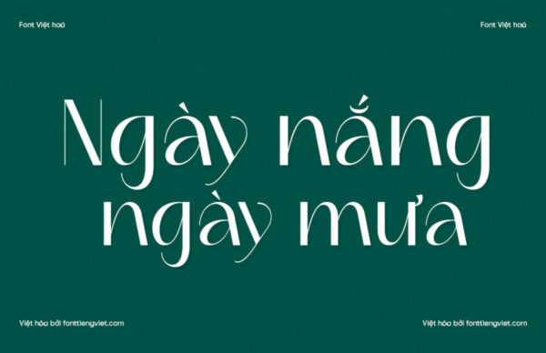 Font Việt hóa 1FTV VIP Lawraise