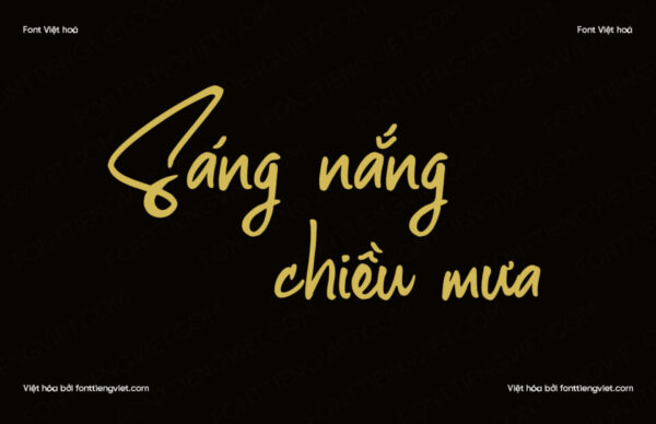 Font Việt hóa 1FTV VIP The Rambler