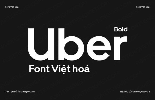 Font Việt hóa 1FTV VIP Uber Move Bold