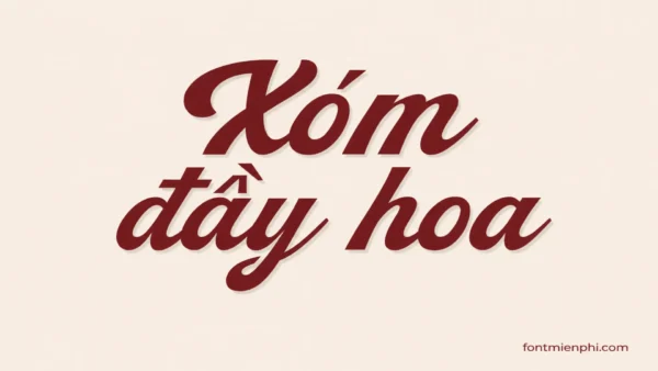 Font Việt hóa 1FTV VIP Peach Club