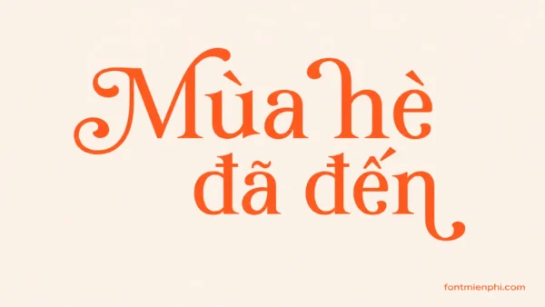 Font Việt hóa 1FTV VIP History Nineties