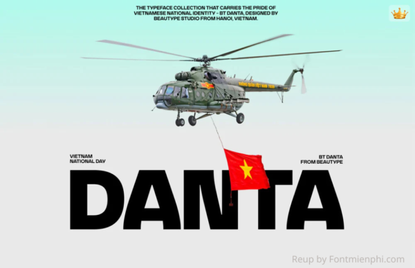 BT Danta – Nét chữ của người Việt, tâm hồn của người Việt