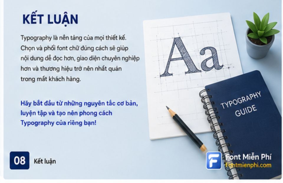 Nguyên tắc chọn & phối font chữ đẹp giúp thiết kế thêm chuyên nghiệp 8 Nguyên tắc chọn & phối font chữ đẹp giúp thiết kế thêm chuyên nghiệp