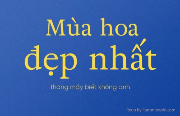 Font VL Adriane Text Việt Hóa Miễn Phí