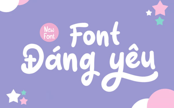 Font chữ cute đáng yêu Việt hóa SVN-Claytonia