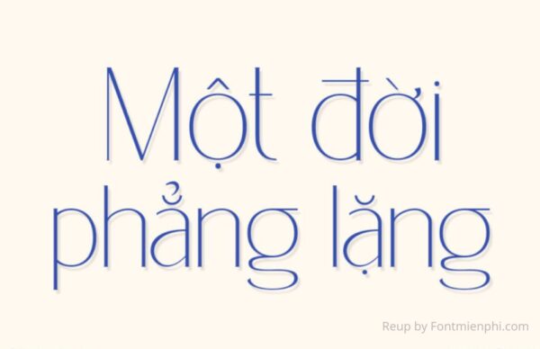 Font Việt Hóa 1FTV VIP Delicate Elegance