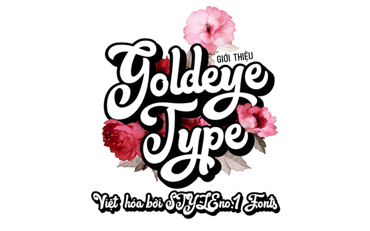 Font chữ vui vẻ, dễ thương, hoạt hình cho lĩnh vực trẻ em, đồ ăn, fodd, cute SVN-Goldeye Type 1 Font chữ vui vẻ, dễ thương, hoạt hình cho lĩnh vực trẻ em, đồ ăn, fodd, cute SVN-Goldeye Type