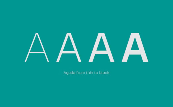 Font Chữ Cứng Cáp Miễn Phí SVN Aguda | Thiết Kế Hiện Đại & Tối Giản