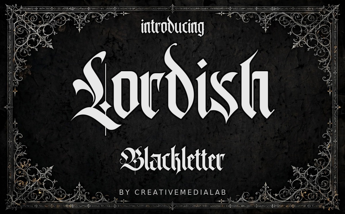 Font Lordish Việt Hóa – Gothic Cổ Trang Miễn Phí 1 Font Lordish Việt Hóa – Gothic Cổ Trang