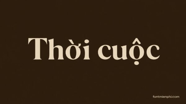 Font Việt hóa 1FTV VIP Roast Ledger
