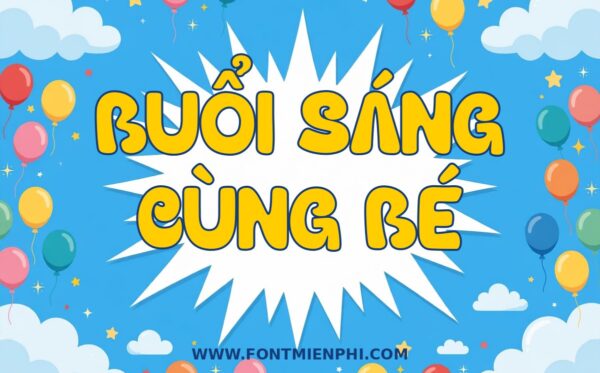 Font TH Bagyo Sans Việt Hóa – chữ bo tròn 