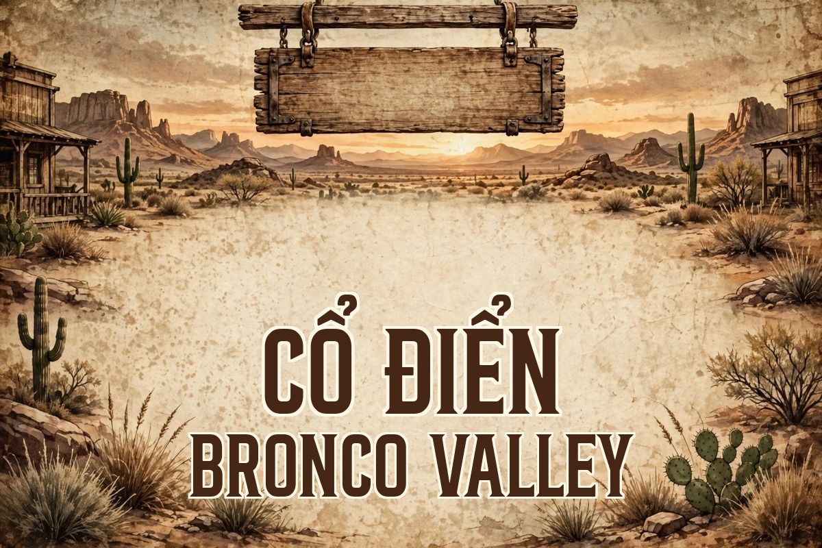 Font TH Bronco Valley Việt Hóa – Vintage Cổ Điển Hoài Cổ 4 Ảnh minh họa font TH Bronco Valley Việt Hóa – Cổ Điển