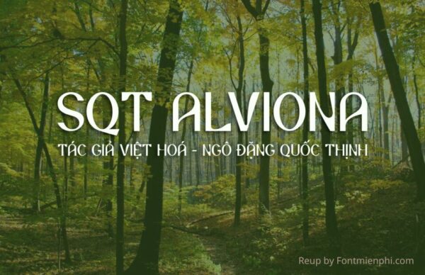Font Việt hóa SQT Alviona