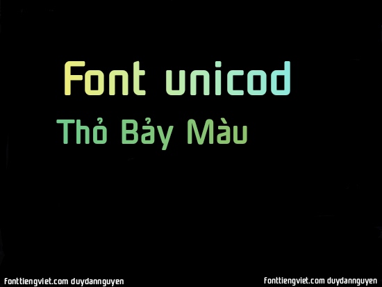 Tải Trọn Bộ Font Việt Hóa Unicode Đẹp, Miễn Phí