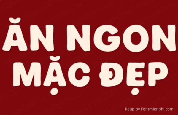 Font Việt hóa 1FTV VIP Boring Time – Kiểu chữ hoạt hình vui nhộn