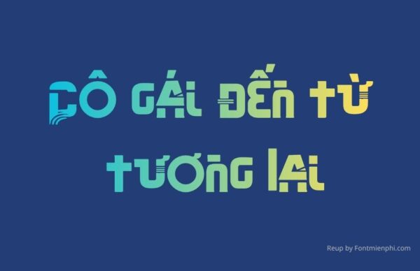 Font Việt hóa 1FTV VIP Shizuoka Cyberpunk – Phong cách công nghệ tương lai đầy cá tính
