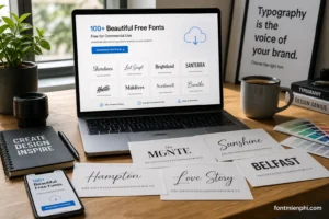 Tải Trọn Bộ 100+ Font Miễn Phí Đẹp Nhất Dùng Cho Thương Mại (Commercial Use)