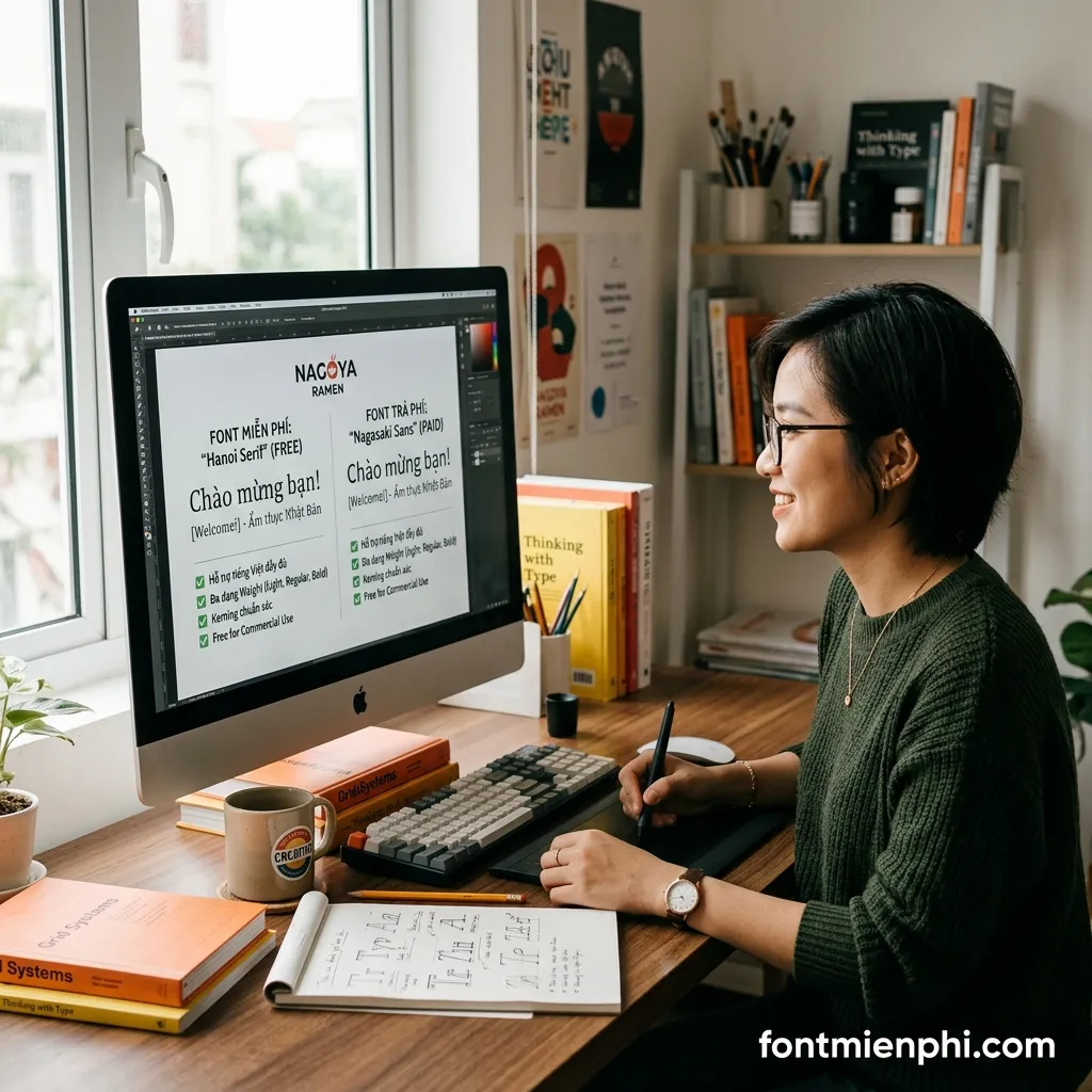Tổng Hợp Font Chữ Miễn Phí Cực Xịn Không Thua Kém Font Trả Phí 1 Tiêu chí đánh giá một font miễn phí có đủ “xịn” hay không