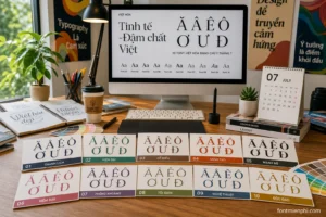 Top 10 Font Việt Hóa Đáng Chú Ý Nhất Tháng 7 Dành Cho Designer
