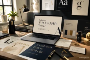 Xu Hướng Typography Tháng 7: Tổng Hợp Font Việt Hóa Sang Trọng Cho Thiết Kế Thương Hiệu