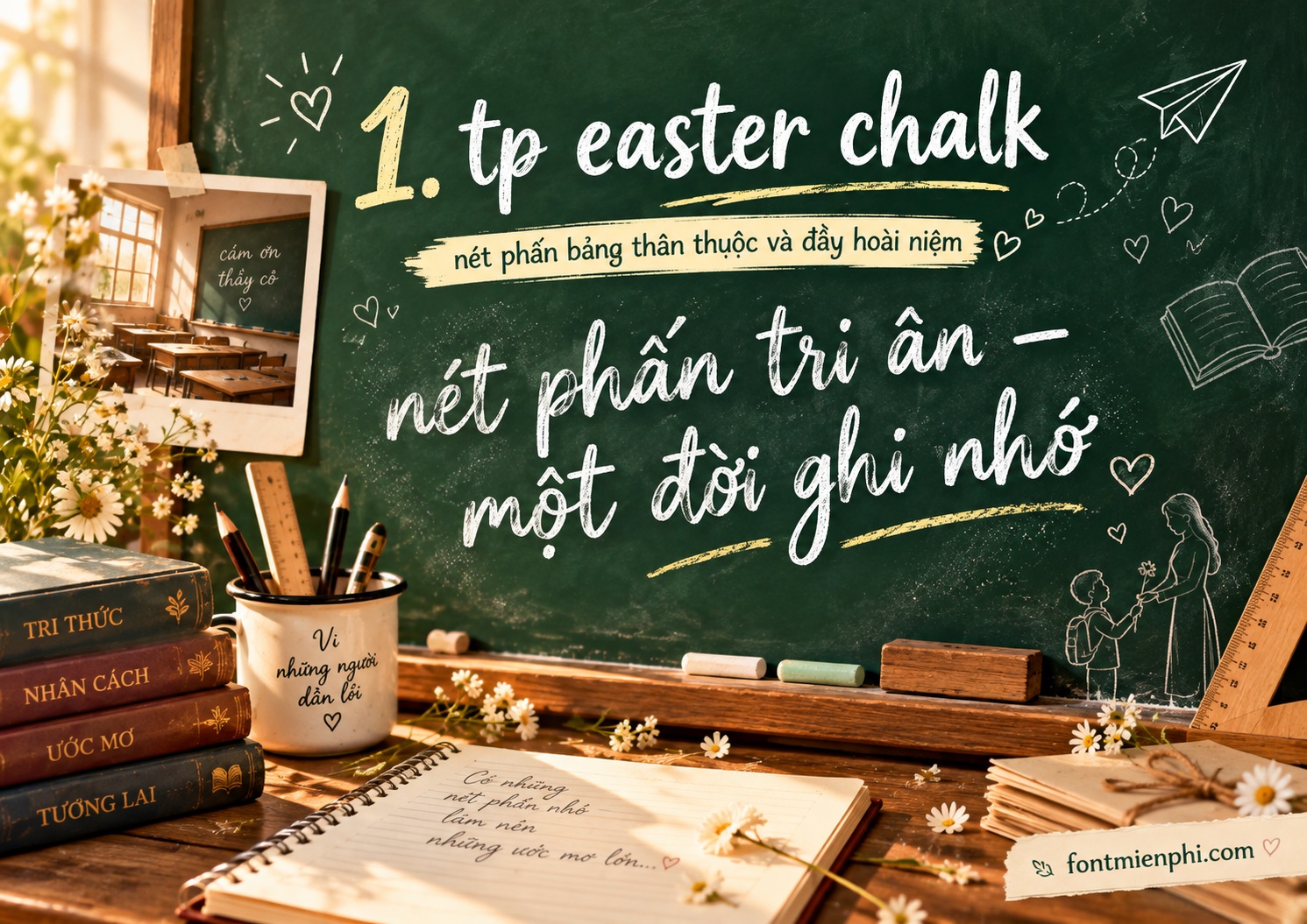7 font chữ đẹp cho ngày nhà giáo Việt Nam 20/11
