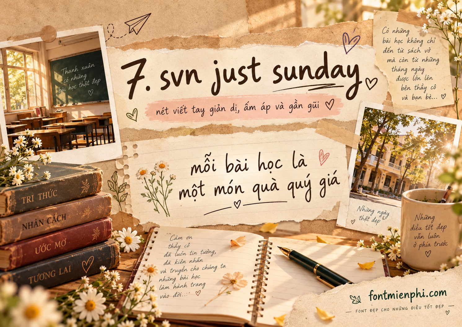 7 font chữ đẹp cho ngày nhà giáo Việt Nam 20/11