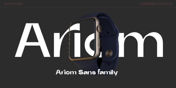 font Ariom Sans Việt hóa miễn phí